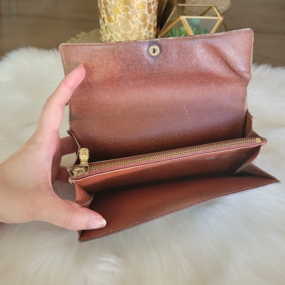 100% Authentic Louis vuitton monogram long wallet - Picture 11 of 16